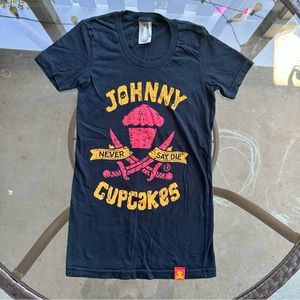 Johnny Cupcakes The Goonies Never Say Die It’s Our Time Down Here Tee in Black S